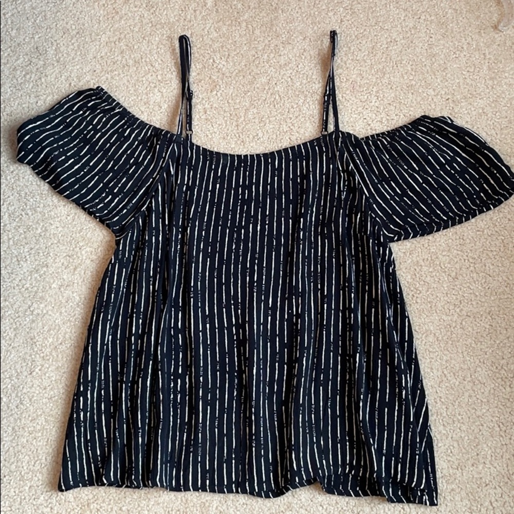 Billabong summer nights cold shoulder top